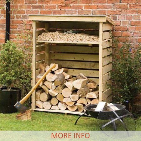Firewood Log Storage Page