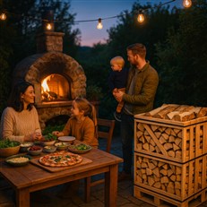 Pizza Oven Logs