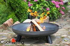 Bali Steel Fire Pit with 80cm Fire Bowl