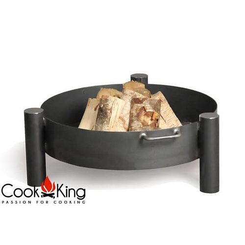 Haiti Steel Fire Pit with 80cm Fire Bowl
