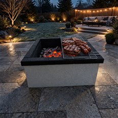 Outdoor Evening Cooking 