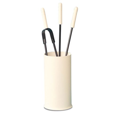 Modern Cream Companion Set with Round Holder