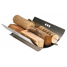 Curved Steel Firewood Log Basket
