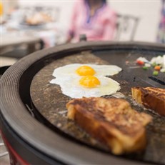 Kamado Joe Half Moon Soapstone - Big Joe