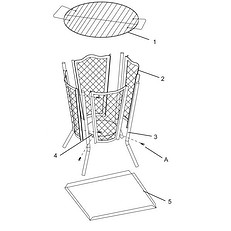 Garden Fire Pit Delphi Brazier