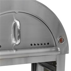Large Stainless Steel Wood Fired Pizza Oven Package