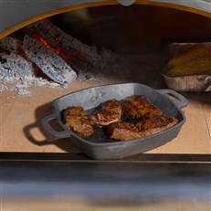 Large Stainless Steel Wood Fired Pizza Oven Package