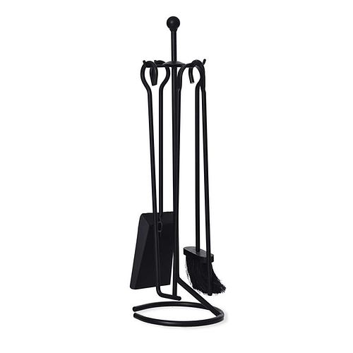 Filkins Fireside Tool Set Accessory in Black