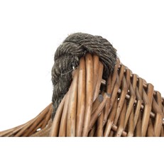 Rope-Handled Carrying Basket