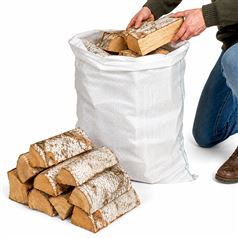 60L Boot Bag of Kiln Dried Birch Firewood Logs